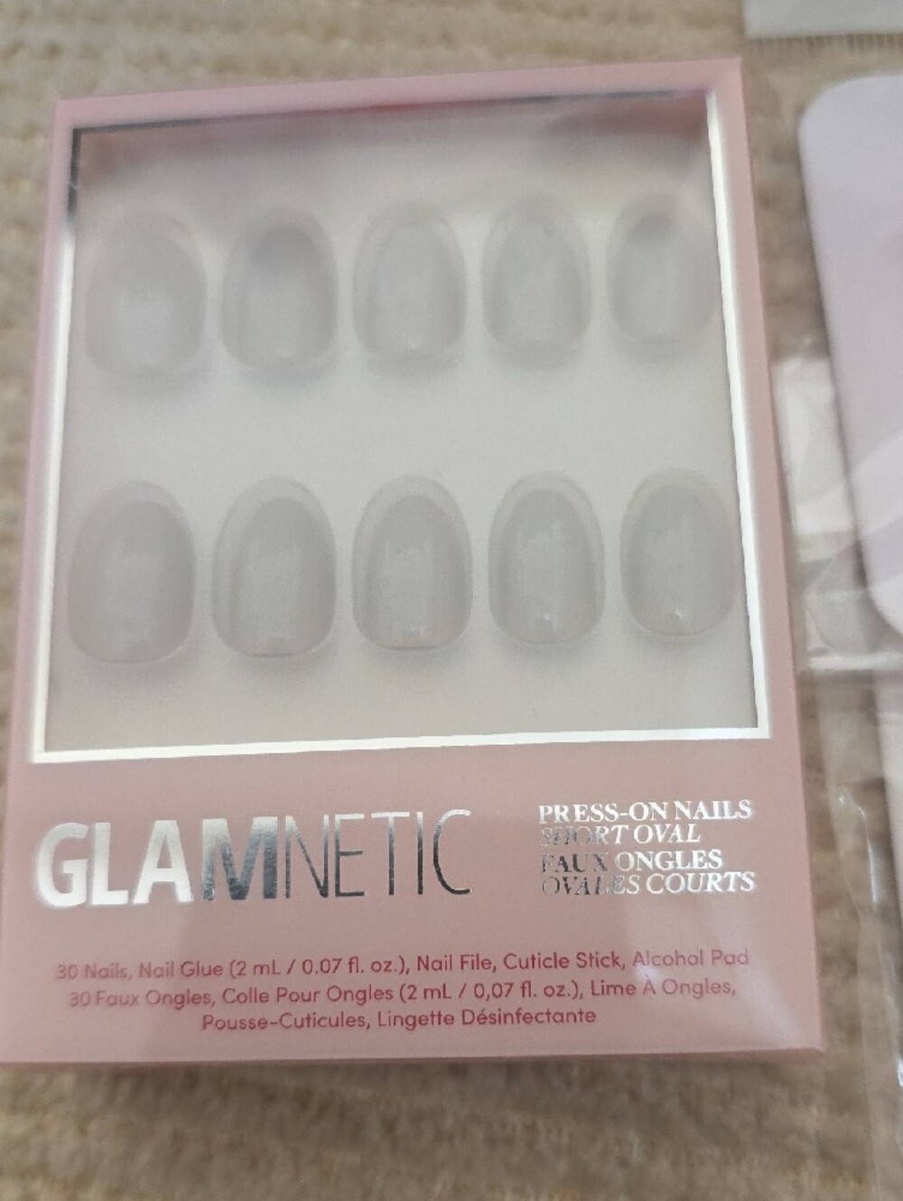 GLAMNETIC Neutral Press-On Nails - Picture 4 of 7